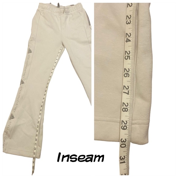 ADIDAS STELLA McCARTNEY Logo-Side Track Pants, size XS - Picture 7 of 9